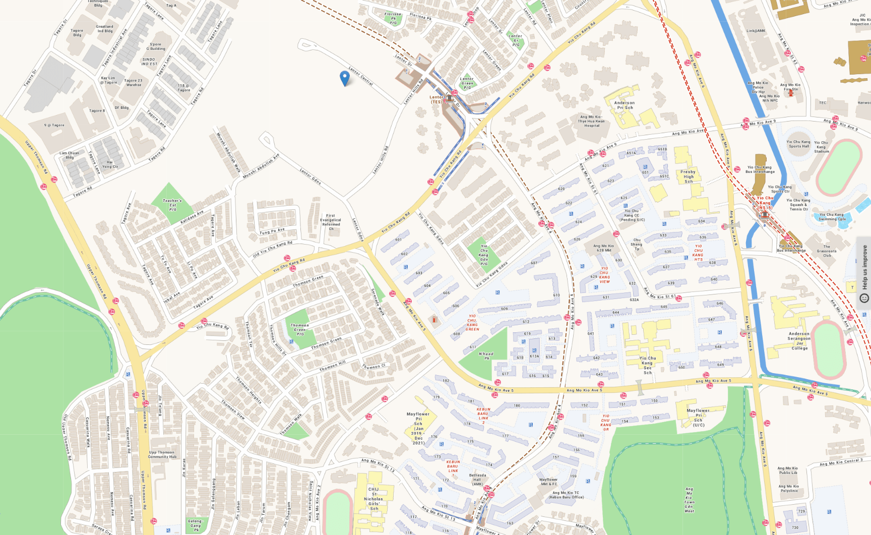 Hillock Green Site Plan